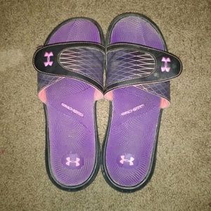 Under armour flip flops
